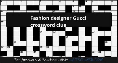 gucci rival crossword|gucci competitor crossword.